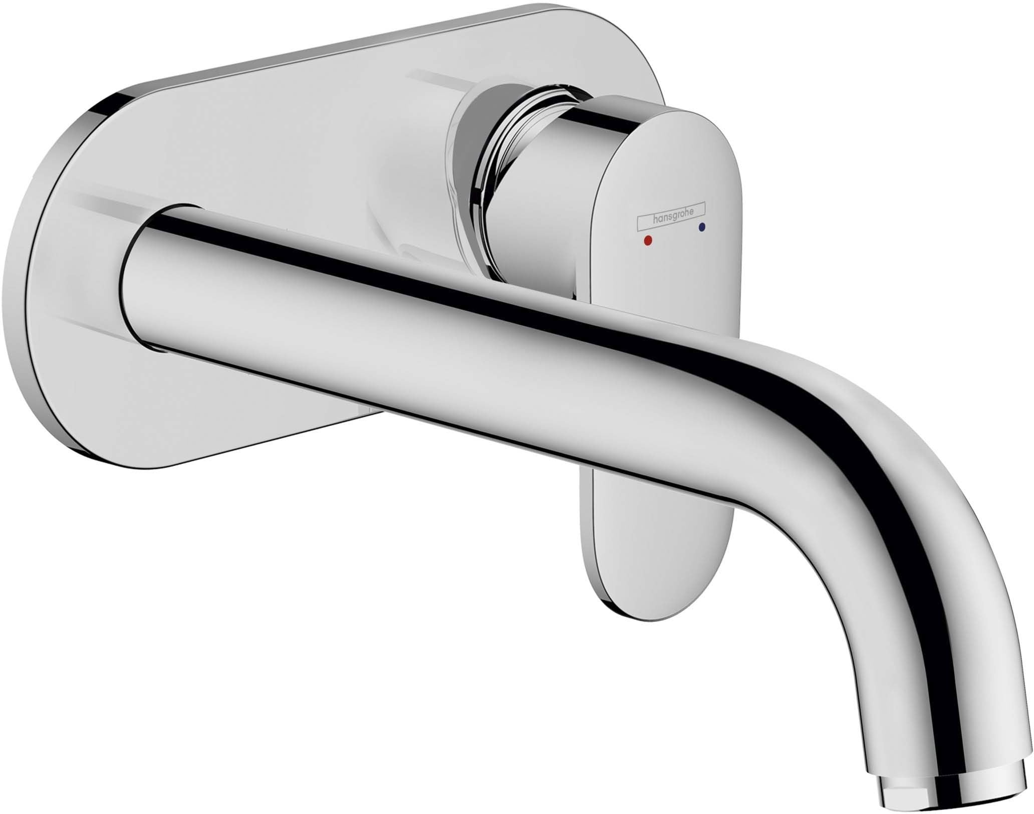 Hansgrohe Vernis Blend вграден за мивка хром, стенен смесител с чучур 207 мм за онлайн магазин KERANOVA