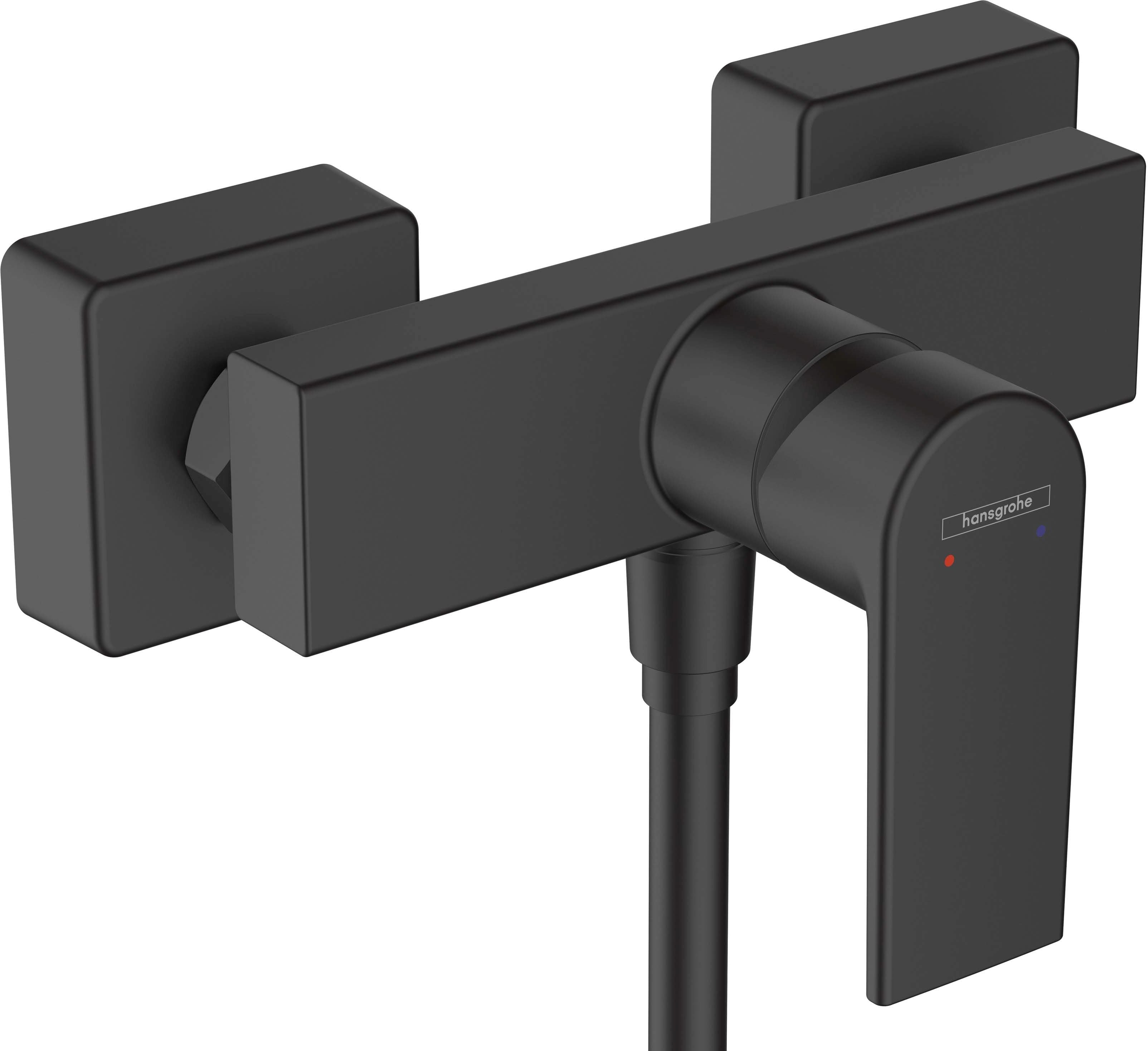 Hansgrohe Vernis Shape смесител за душ черен мат стенен смесител за душ KERANOVA онлайн магазин