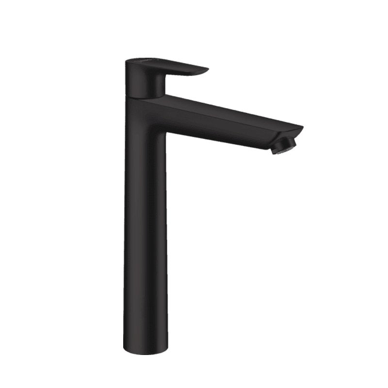 Alt Tag: Hansgrohe Talis E 240 Matt Black за мивка - черен мат стоящ смесител KERANOVA