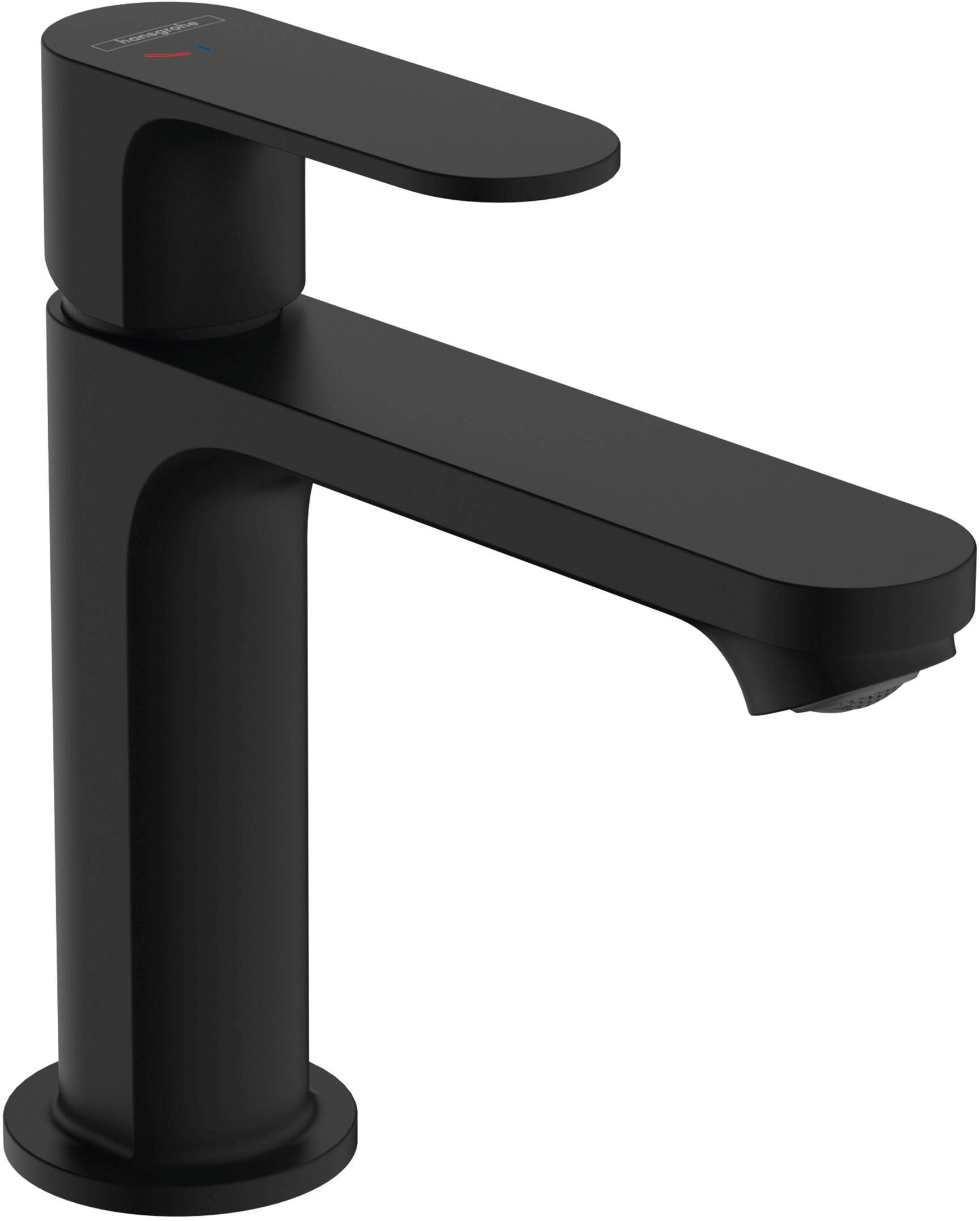 Hansgrohe Rebris S 110 Matt Black за мивка – стоящ смесител черен мат ComfortZone 110, проекция 133 мм, KERANOVA онлайн магазин