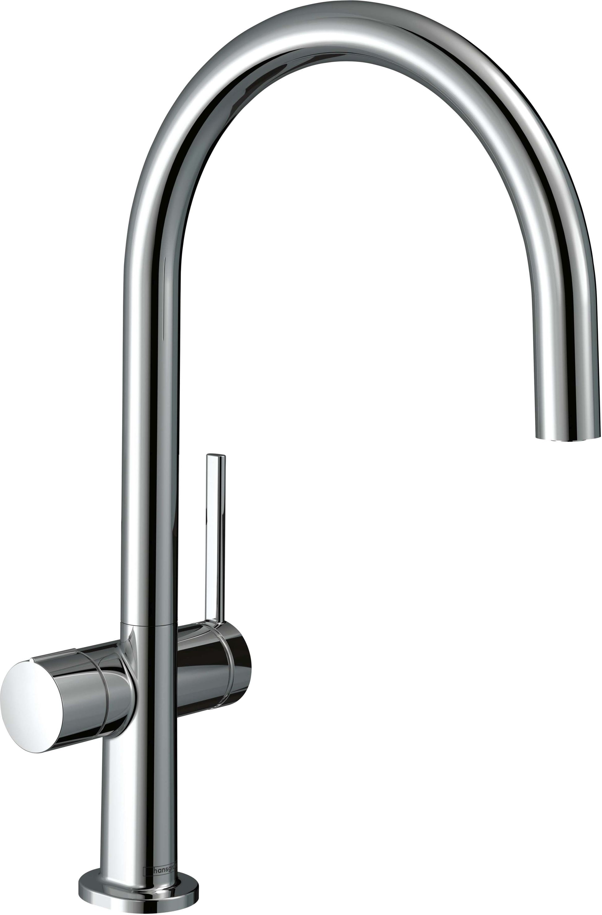 Смесител за кухня Talis M54 Hansgrohe хром, висок чучур 220 мм, ограничение на температура, онлайн магазин KERANOVA