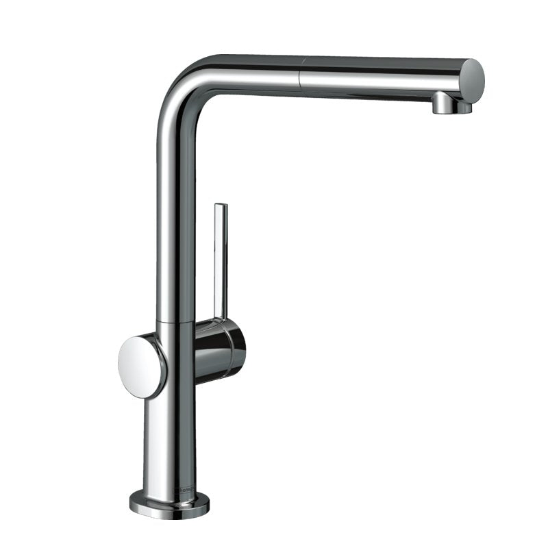 Hansgrohe Talis M54 270 1jet хром кухненски смесител с издърпващ се струйник и ComfortZone 270 за онлайн магазин KERANOVA
