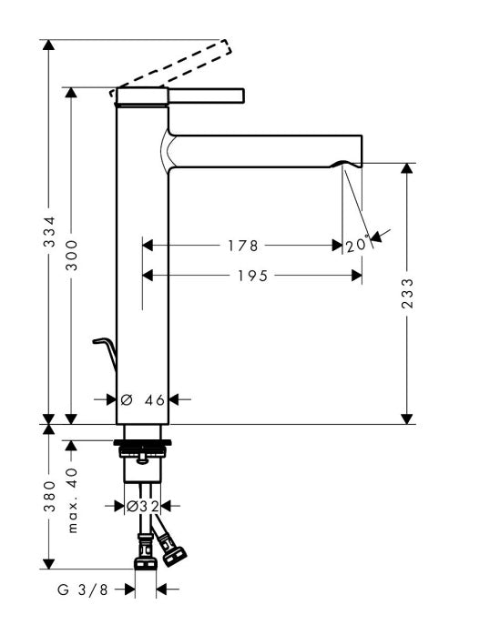 Hansgrohe Zesis S 230 за мивка