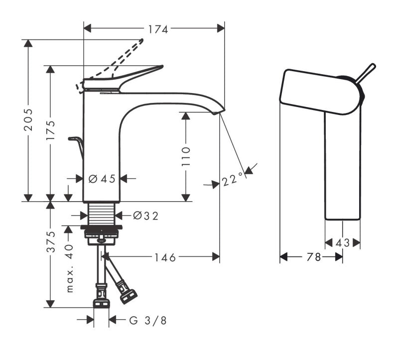 Hansgrohe Vivenis 110 CoolStart