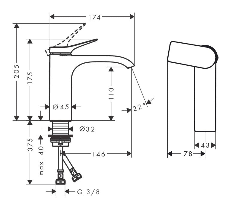 Hansgrohe Vivenis 110 CoolStart