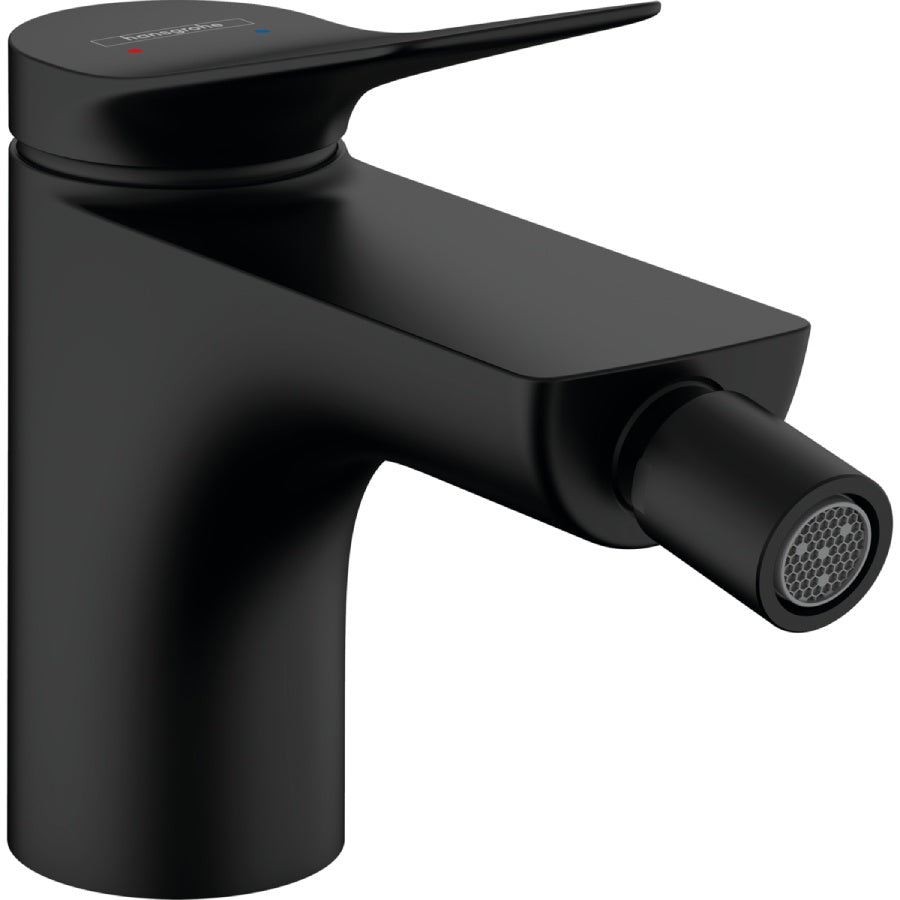 Hansgrohe Vivenis Matt Black за биде - матов черен смесител за биде с 130 мм чучур и поп-ъп, онлайн магазин KERANOVA