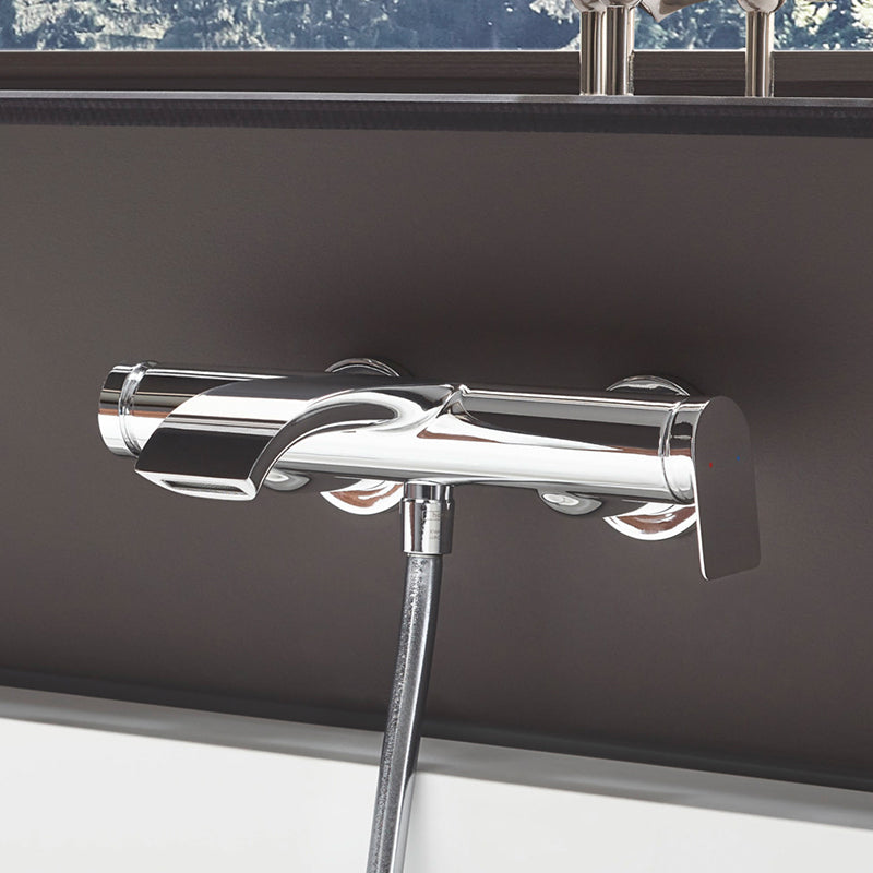 Hansgrohe Vivenis смесител за вана и душ стенен хром, проекция 216 мм, автоматичен превключвател Select – KERANOVA онлайн магазин