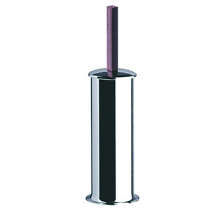 Alt Tag: 7702 WC четка за тоалетна стояща затворена - хромирана стояща четка за баня в онлайн магазин за обзавеждане за бани KERANOVA