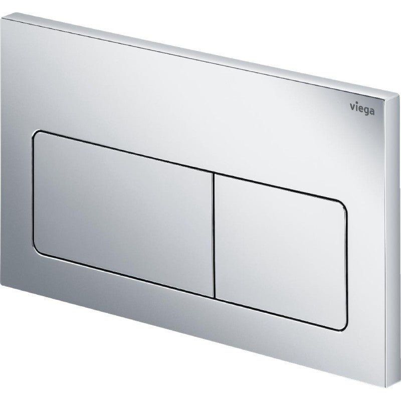 Комплект Viega Prevista с активатор Visign for Life 5 хром - хромирана панелна клавиша за вградена структура, тихо действие, онлайн магазин KERANOVA