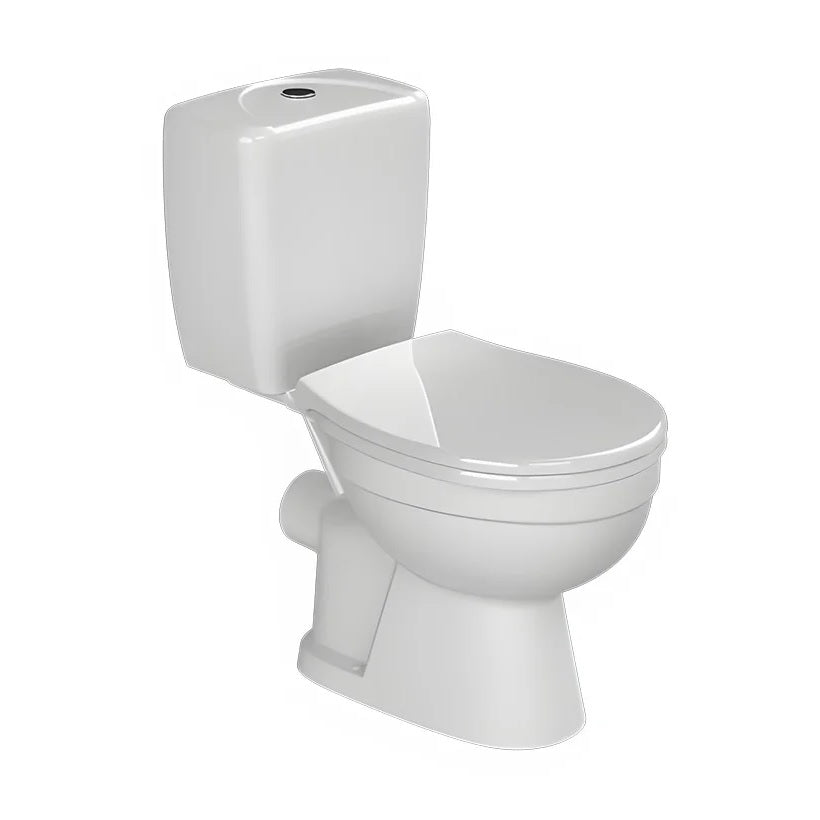 Alt Tag: Моноблок Ova Turkuaz - опция биде - бял порцеланов моноблок с долно водоподаване, седалка със забавено падане, онлайн магазин KERANOVA