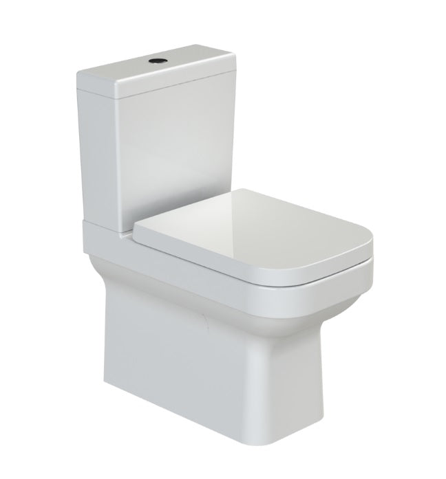 Моноблок Noura - опция биде бял моноблок Turkuaz 8700 с универсално оттичане и седалка със забавено падане - KERANOVA онлайн магазин