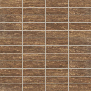 Minimal Wood Mozaika 29.8x29.8 кафява дървесна мозайка плочка за баня от онлайн магазин за обзавеждане KERANOVA