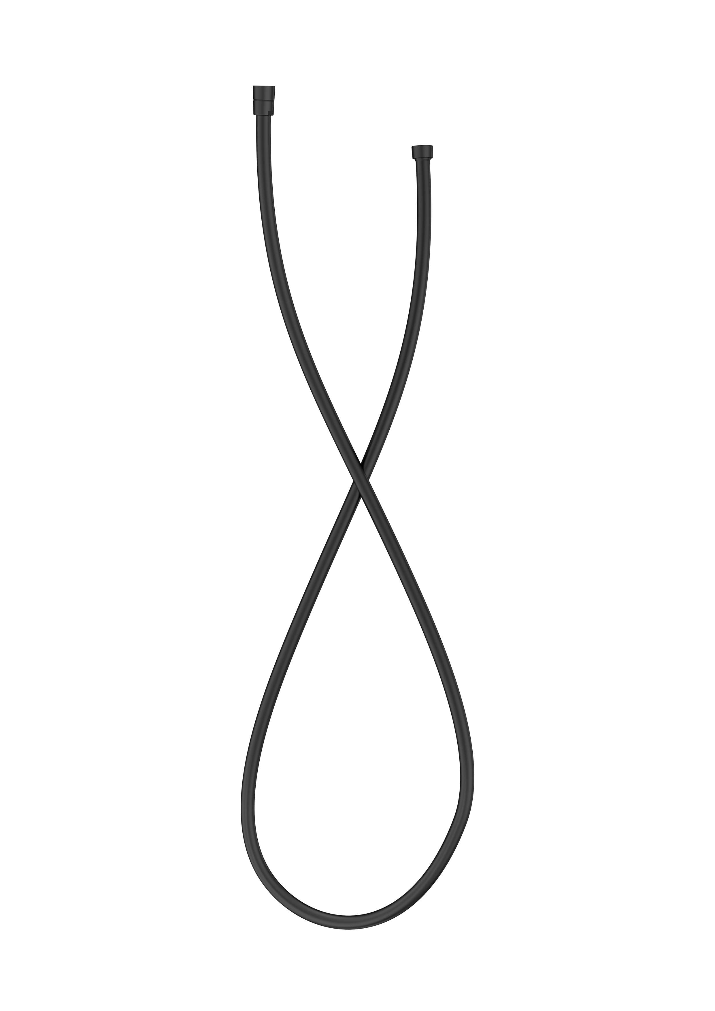 Roca T-500 Matt Black термостатичен душ за вграждане - черен мат гъвкав душ маркуч за вграден комплект KERANOVA