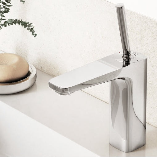 Roca Pals смесител за умивалник хром с EVERSHINE покритие, интегриран аератор и изпразнител – онлайн магазин KERANOVA