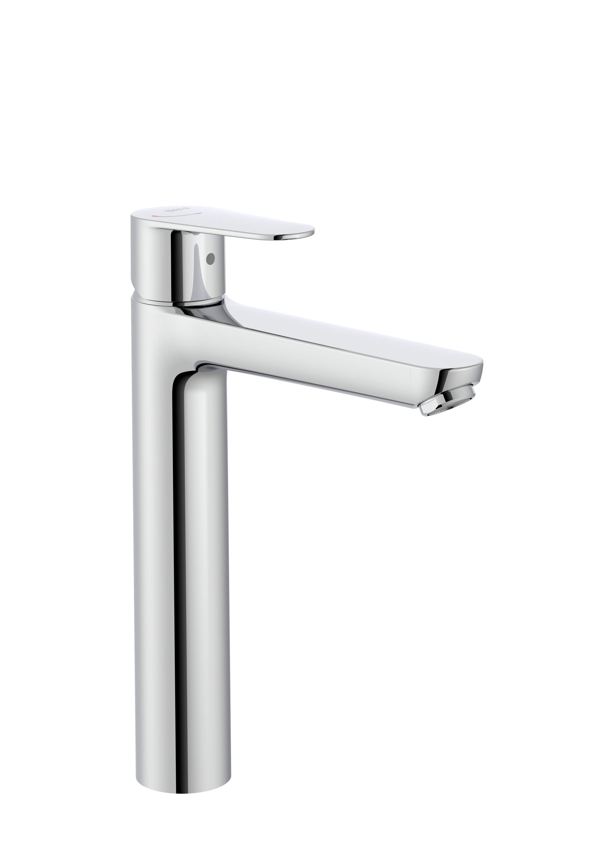 Alt Tag: Roca Victoria Plus висок смесител за мивка с висок чучур, хром, click-clack, керамична глава – онлайн магазин KERANOVA