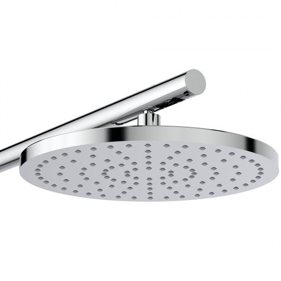 Термостатна душ колона Ceratherm T25+ - Ideal Standard, хромирана душ пита Ø25см, стенна система за баня, KERANOVA