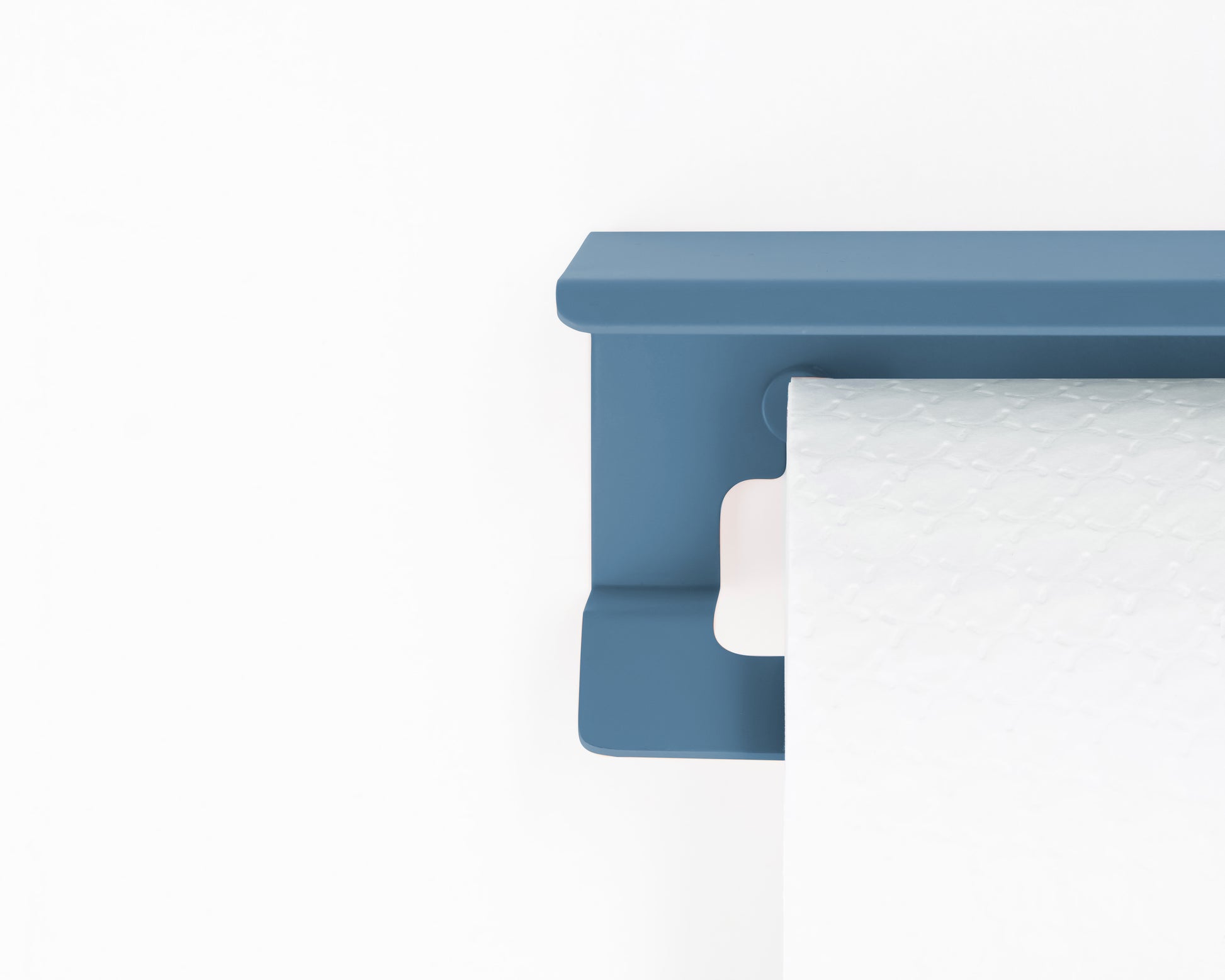 Серия SLIM - Atlantic Blue синя стойка за тоалетна хартия с елегантен дизайн | онлайн магазин за обзавеждане за бани KERANOVA