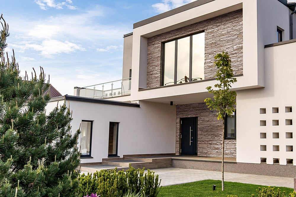 Alverstone - 5 цвята изкуствен камък за облицовка фасада на къща, KERANOVA онлайн магазин, каменен фурнир Mathios Stone