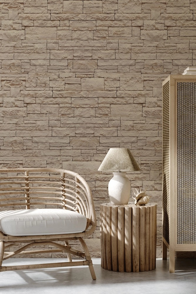 Alverstone - 5 цвята изкуствен камък за облицовка стени в бежово, онлайн магазин за обзавеждане за бани KERANOVA