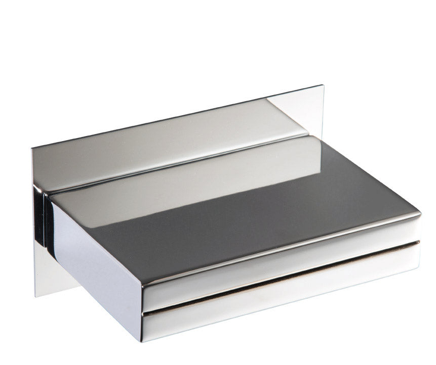 Душ система Aries Negro Mate - черен мат вграден каскаден изход за баня, термостатичен смесител, дизайнерска каскада KERANOVA