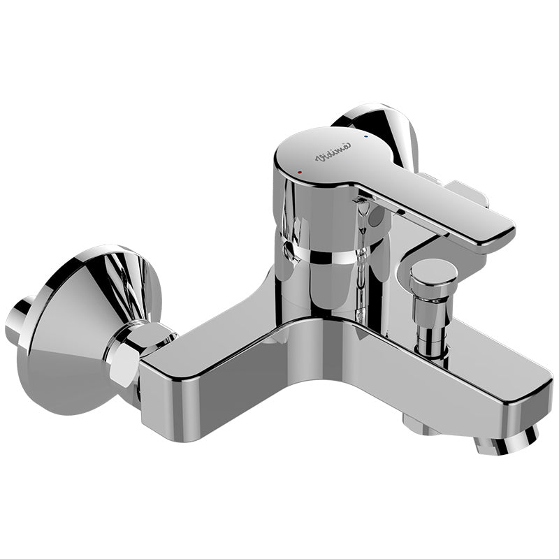 Calista КОМПЛЕКТ 3 В 1 - Vidima хромиран смесител за вана и душ, комплект 3в1 за онлайн магазин KERANOVA