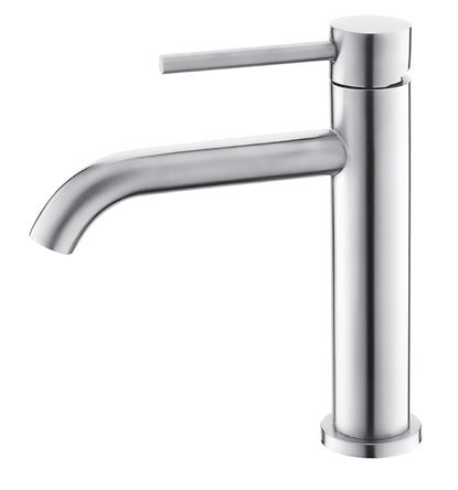 Смесител за мивка Artemis Cromo лъскав хром, стоящ без изпразнител, керамичен механизъм 35 мм – онлайн магазин KERANOVA
