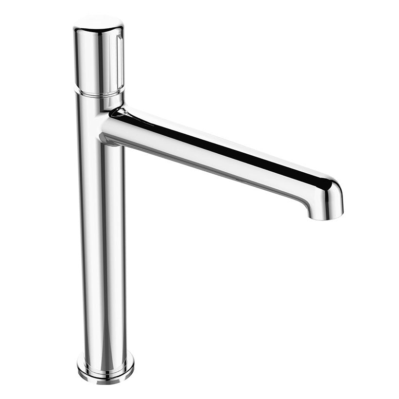 Смесител за мивка Pretto XL - Laveo висок хромен без изпразнител, онлайн магазин за обзавеждане за бани KERANOVA