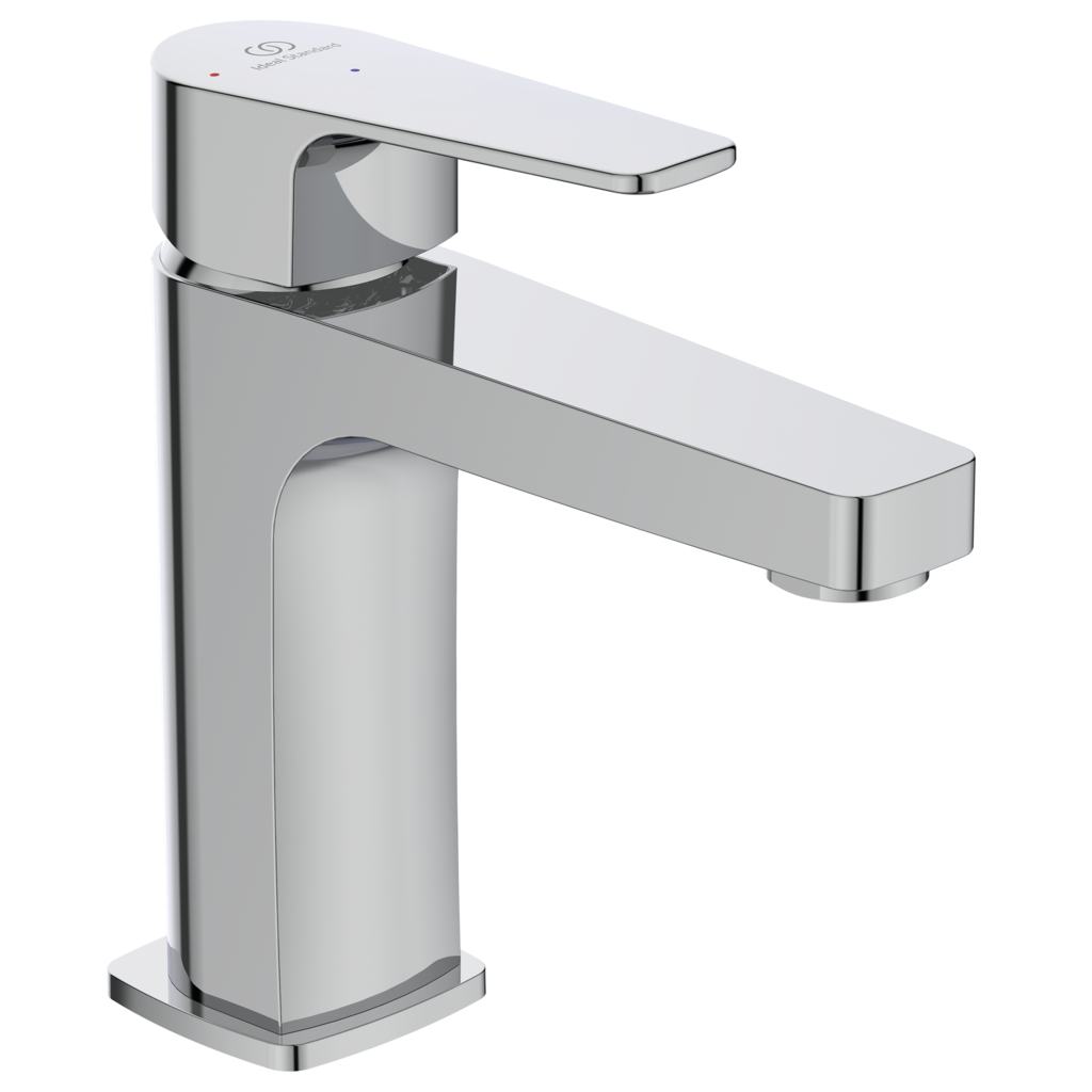 Смесител за умивалник Esla - Ideal Standard хром, 35mm керамичен затварящ механизъм, перлатор 5 л/мин, Easy fix, KERANOVA