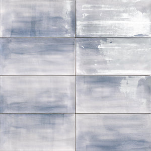 AQUAREL BLUE 15x30 керамични плочки с воден син акварелен ефект за бани от онлайн магазин KERANOVA