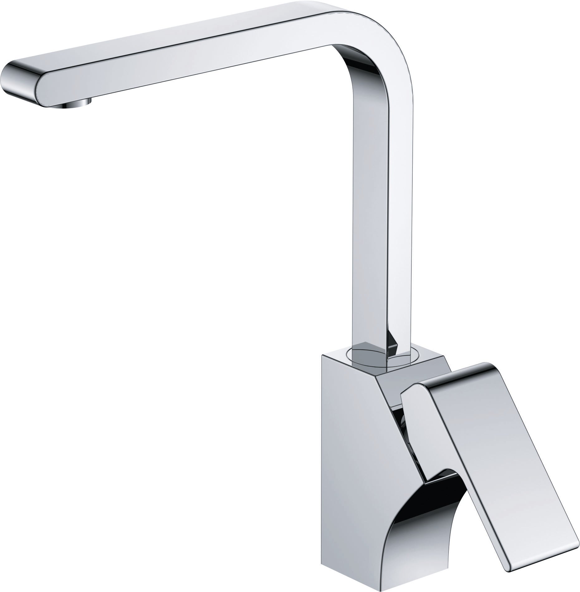 Кухненски смесител Bretan хромиран стилен дизайн за онлайн магазин KERANOVA, 5 години гаранция