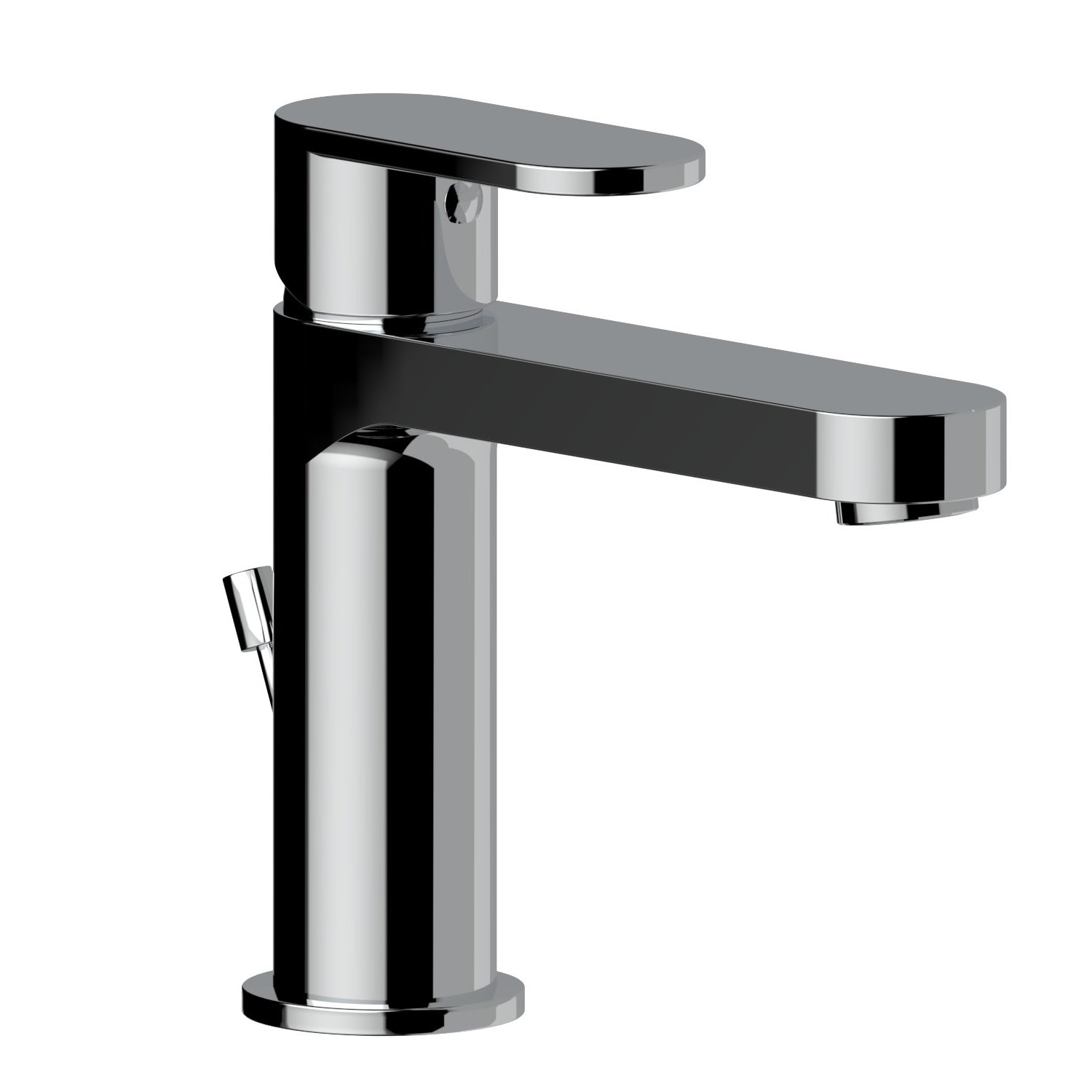 Смесител за мивка Ponsi Versilia Chrome хром, едноръкохватков, италиански дизайн – онлайн магазин за бани KERANOVA