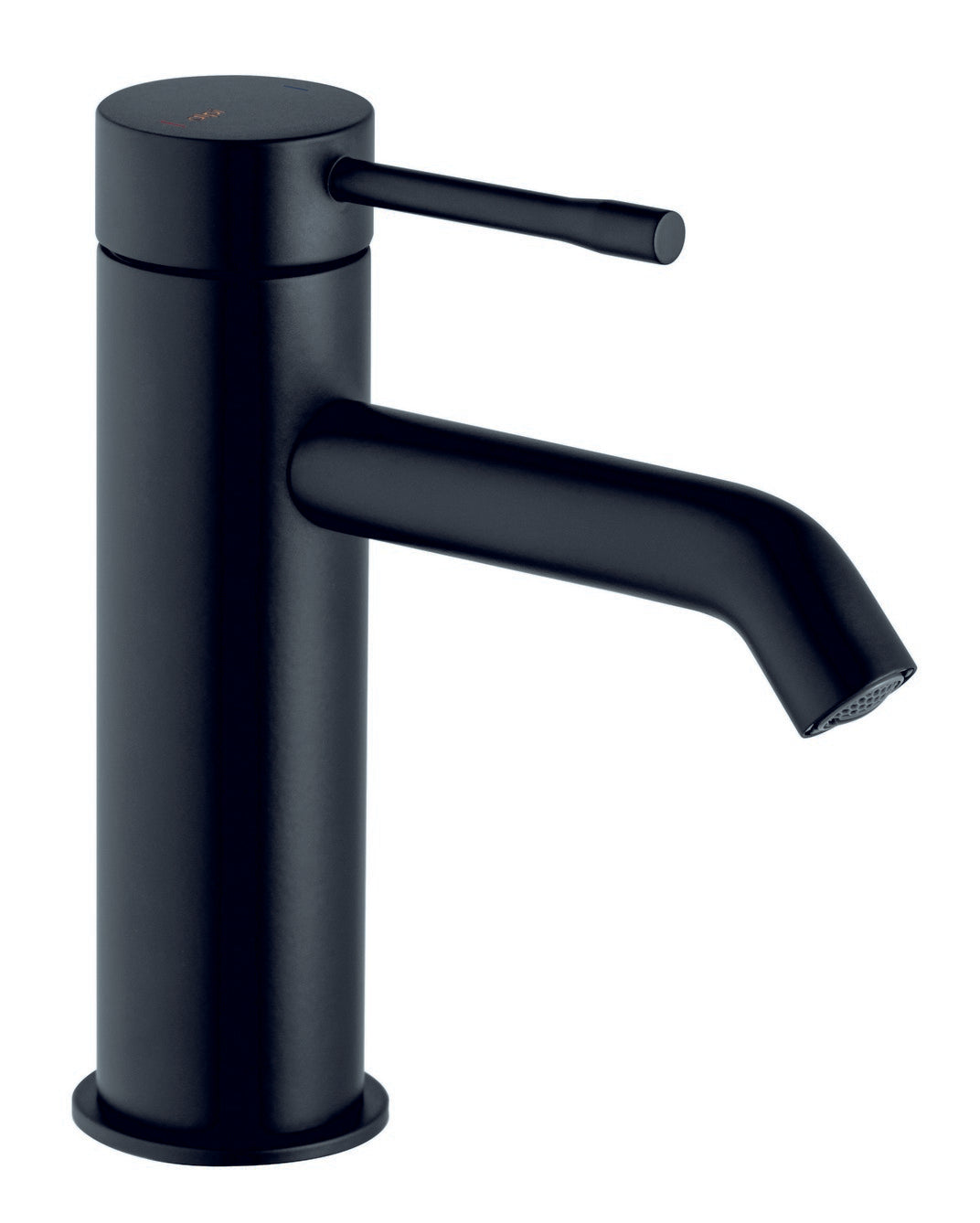 Смесител за мивка Alpi Blue Black - черен матов смесител за баня, италиански дизайн, 5 години гаранция, KERANOVA онлайн магазин