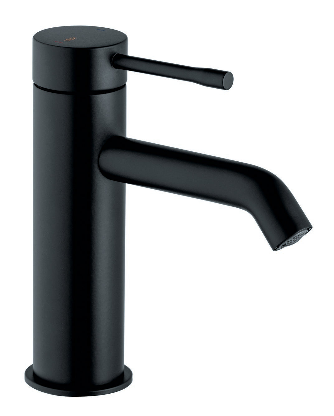 Смесител за мивка Alpi Blue Black - черен матов смесител за баня, италиански дизайн, 5 години гаранция, KERANOVA онлайн магазин