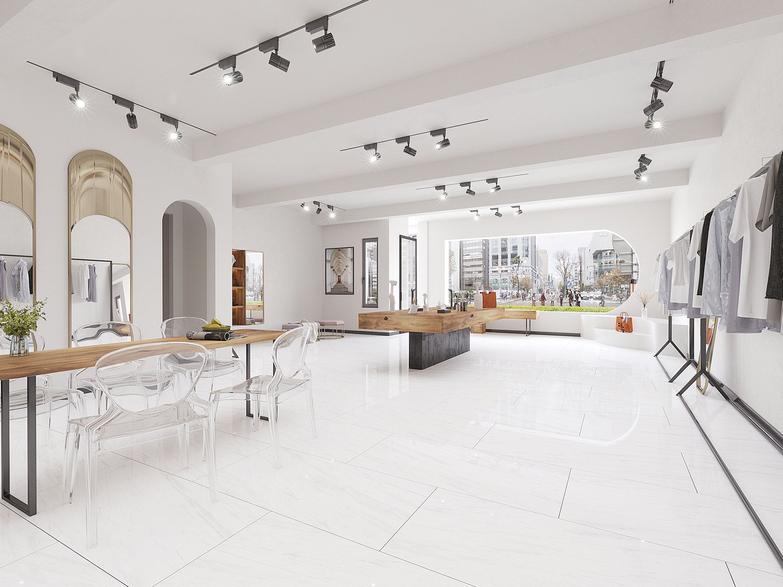 Bianco Dolomiti 60x120 - Qua бял мат мраморен гранитогрес в стилно обзавеждане за бани онлайн магазин KERANOVA