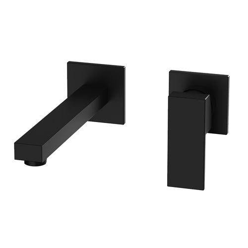 Стенен смесител за мивка Cat Matt Black - черен мат стенен смесител за мивка, модел CAT208NM, онлайн магазин KERANOVA