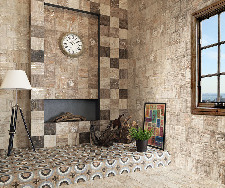 Колекция за баня Colonial 20x20 - рустикални 20x20 плочки от Испания в онлайн магазин за обзавеждане за бани KERANOVA