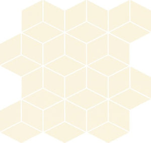 COLOUR BLINK MOSAIC DIAMOND CREAM 28x29.7 - онлайн магазин за обзавеждане за бани KERANOVA, кремав диамантен мозайка