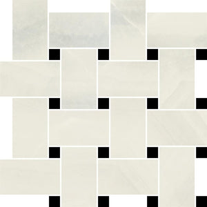 Caesar Gris Mix Mozaika 26.6x26.6 плочка мозаечен мотив в светлосив тон за баня - онлайн магазин за обзавеждане KERANOVA