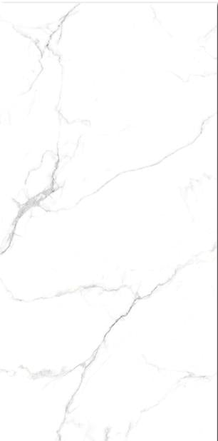 Carrara New Oslo Polished 60x120 бял полирани гранитогрес с фини сиви жилки - онлайн магазин за обзавеждане за бани KERANOVA