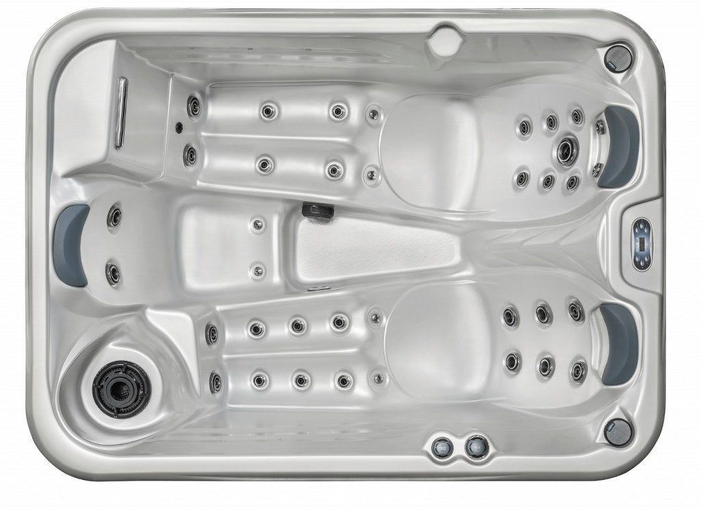Celtic 4 216x160 см. - бяло градинско джакузи с множество джетове, идеално за релаксация в онлайн магазин KERANOVA