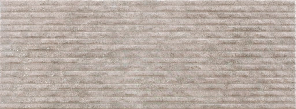 Alt Tag: Concrete Block Riga Greige 22.5x60 декоративна релефна плочка за стена от KERANOVA, онлайн магазин за бани