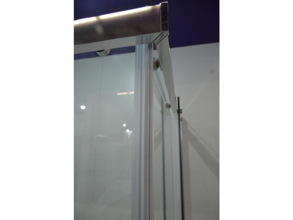 Душ кабина Elegance 90х100 см. - луксозна 90x100x195 см с 6 мм прозрачно темперирано стъкло и хромиран профил, KERANOVA онлайн магазин