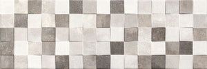 Decorado Madison Cubik Gris 25x75 мозайка в сиви нюанси за баня от онлайн магазин за обзавеждане KERANOVA