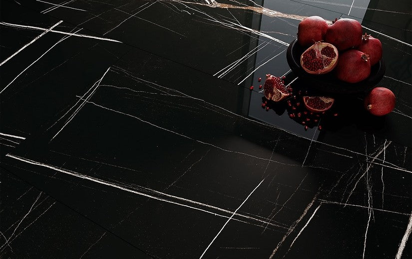 Desert Wind Black Polished 60x120 Cersanit полиран гранитогрес от Полша в онлайн магазин за обзавеждане за бани KERANOVA