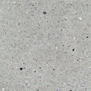 Dots Graphite LAP 59.8x59.8 сиво-кафяв санитарен гранитогрес с фини цветни точици за баня - онлайн магазин KERANOVA