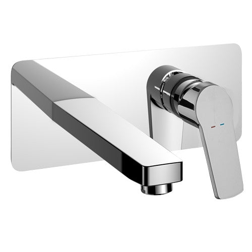 Стeнен смесител за мивка Dub хром, стенен монтаж, без изпразнител, от Испания — онлайн магазин KERANOVA