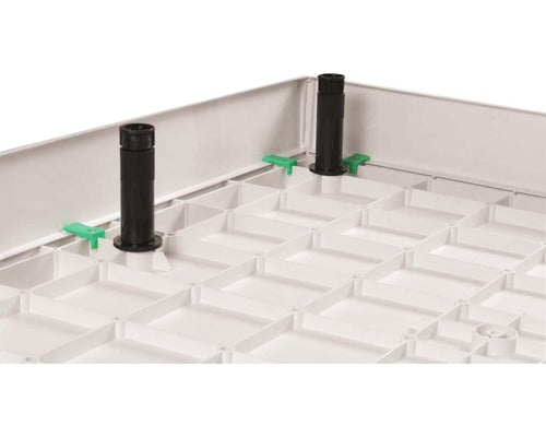 SMC душ корито 100х80, 120х80, 120х90 и 140х90 см. основа с регулиращи крачета и подсилена решетка - онлайн магазин KERANOVA