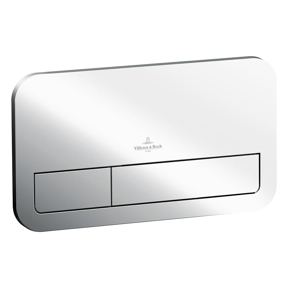 ViConnect структура за вграждане Villeroy & Boch хромирана бутониера за тоалетна, онлайн магазин за обзавеждане за бани KERANOVA