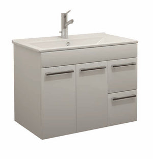 ш cabinet с мивка Elegance 75 бял от онлайн магазин за обзавеждане за бани KERANOVA