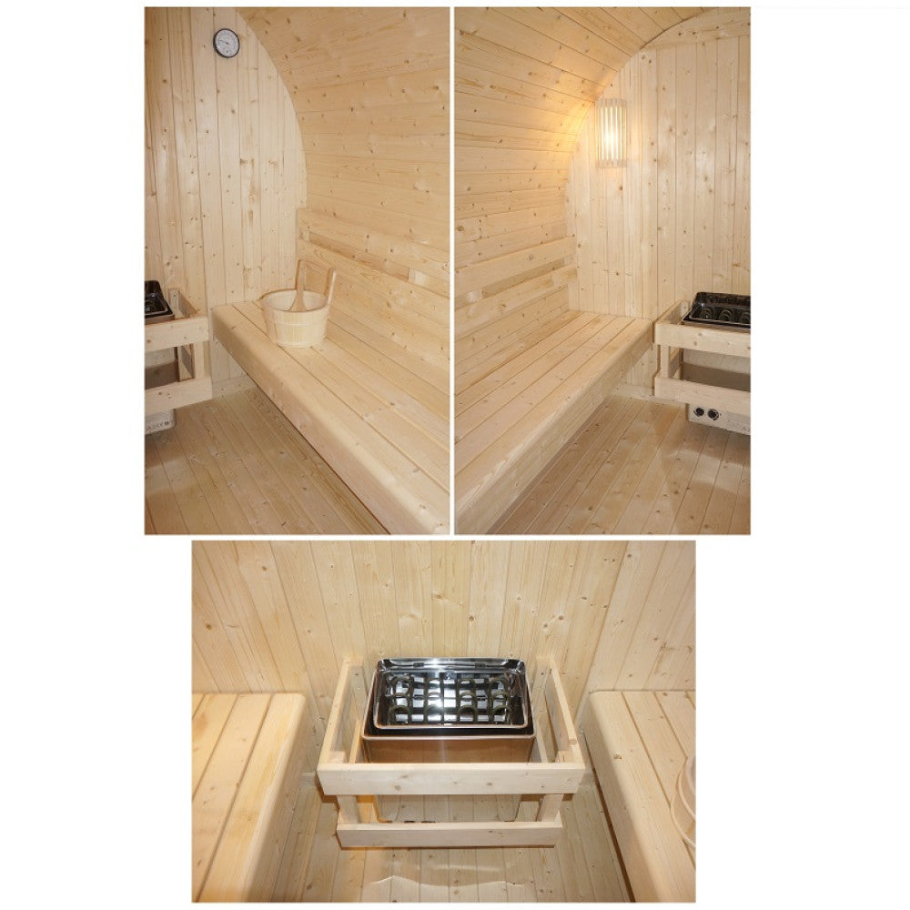 Външна сауна Island XL 189х220х200 см.